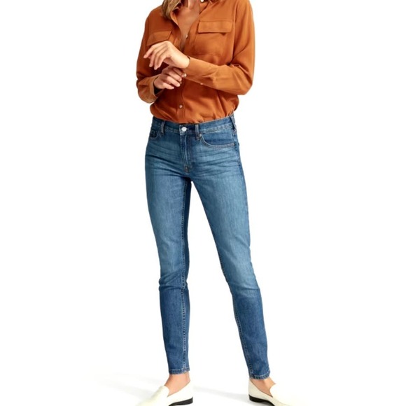EVERLANE | NWT Mid Rise Skinny Jeans | 23 Ankle - Picture 1 of 5